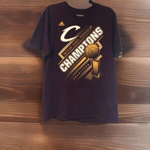 Adidas Cleveland Cavaliers 2016 NBA Finals Champions Large T-Shirt Men's Maroon
